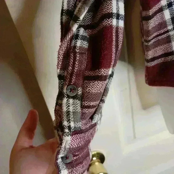 Lady's NATURAL REFLECTION vintage plaid button up‎ (#578) - Picture 3 of 7
